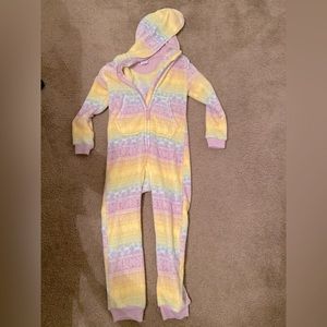 Zip up cozy onesie